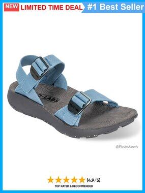Tread Labs Salinas Arch Support Sport Sandals Knit Walking Sandals